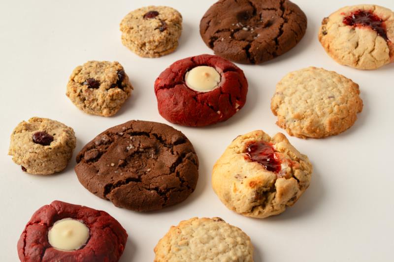 12 Biscuits Gourmets au coeur fondant 