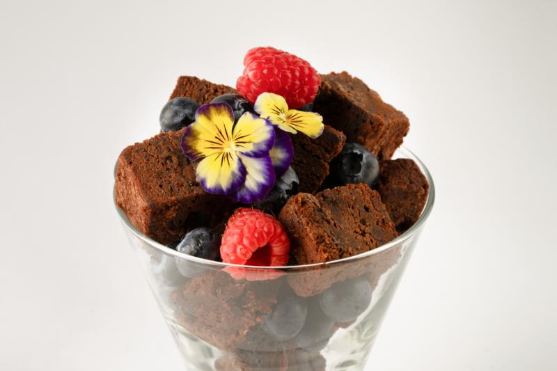 Bouchées de brownies au Chocolat Guayaquil (64% Cacao)