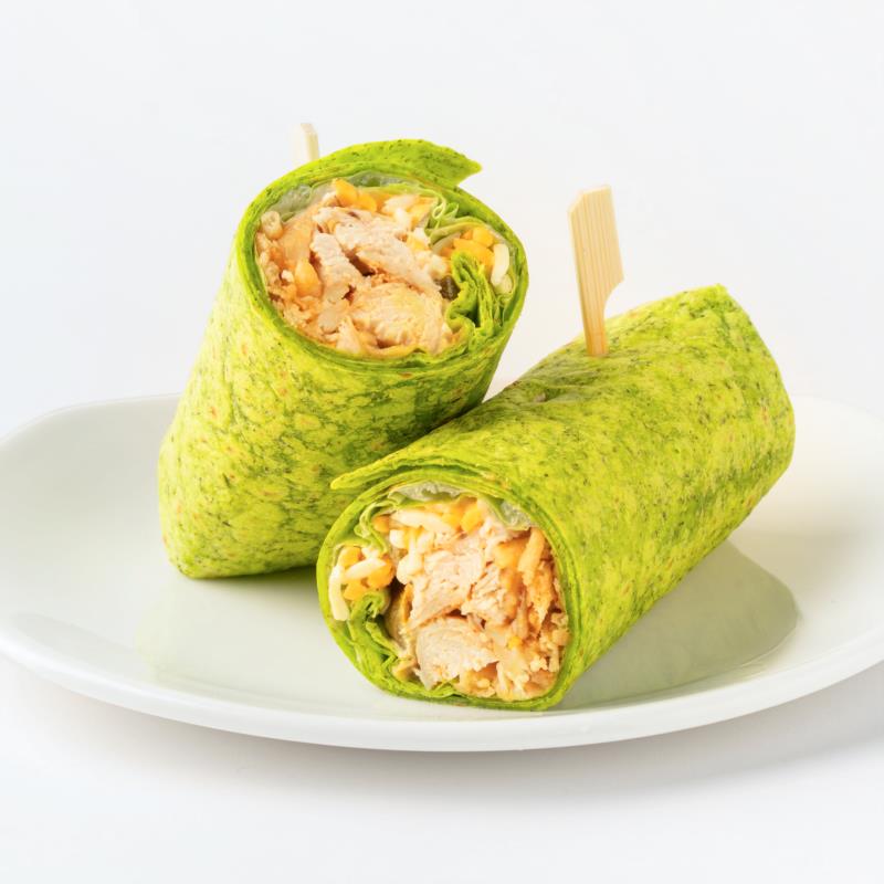 Plateau de 20 demi Wrap au poulet ranch