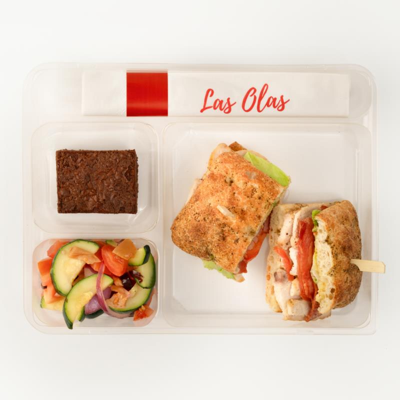 Boîte à lunch légère - Le Club Las Olas 
